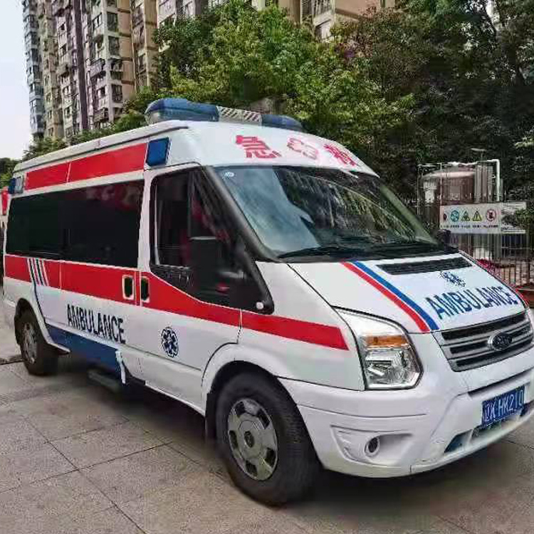 开阳长途救护车护送病人返乡